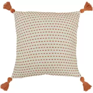 Furn Ezra Cushion Cover (One Size) (Coral)