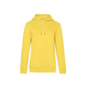 B&C Womens/Ladies Queen Hoody (M) (Yellow Fizz)