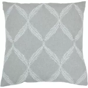 Paoletti Olivia Cushion Cover (One Size) (Grey)