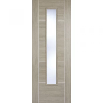 LPD Vancouver Fully Finished Light Grey 1 Light Glazed Internal Door - 1981mm x 762mm (78 inch x 30 inch)