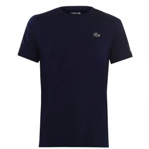 Lacoste Taped T Shirt - Navy JB1