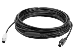 Vivolink VLCAM200EXT15 camera cable 15 m Black