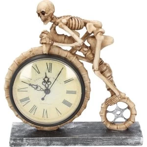 Wheels of Time Skeleton Clock