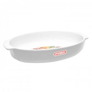 Pyrex Medium Oval Oven Dish - Grey