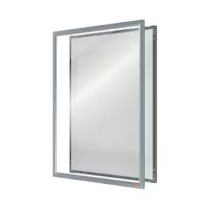 Nobo A3 Poster Frame Anodised Clip Wall Mountable Silver 1915577