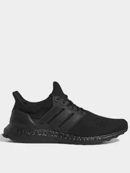 adidas Sportswear Ultraboost 1.0 Trainers - Black/Green, Black/Green, Size 9, Men