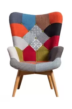 Harper Patchwork Armchair, Single