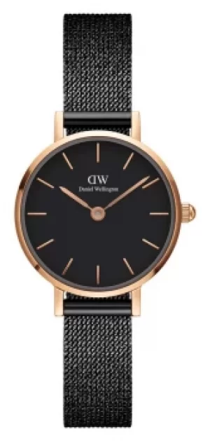 Daniel Wellington Petite Ashfield 24mm Black Dial Watch