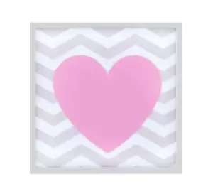 PREMIER KIDS Heart LED Light Box - Pink