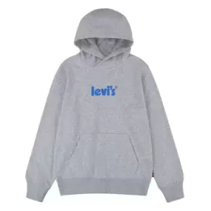 Logo Print Hoodie in Cotton Mix, 6-16 Years