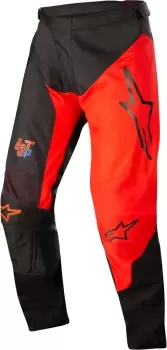 Alpinestars Racer Supermatic Motocross Pants, black-red, Size 30, black-red, Size 30