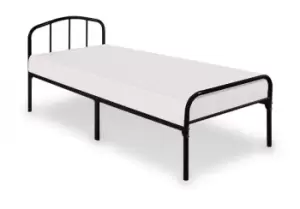 LPD Milton 3ft Single Black Metal Bed Frame