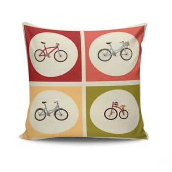 NKRLNT-042 - No Filling Multicolor Cushion Cover