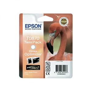 Epson Flamingo T0870 Gloss Optimizer Ink Cartridge