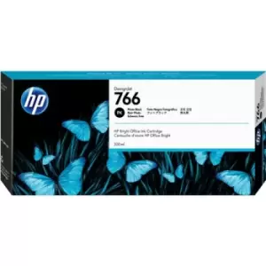 HP 766 300-ml Photo Black DesignJet Ink Cartridge