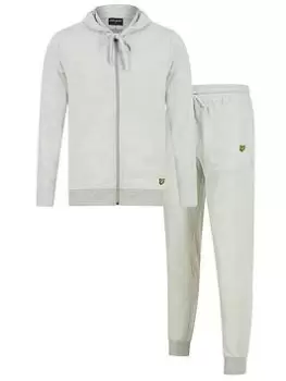 Lyle & Scott Earl Lounge Set - Light Grey Marl Size XL, Men