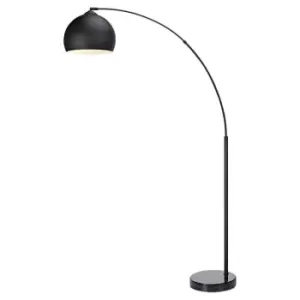 Noova Arc floor lamp Black 1xE27