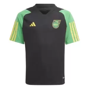 adidas Jamaica Training Shirt 2023 Juniors - Black