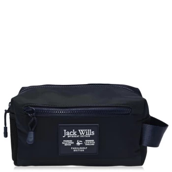 Jack Wills Thorney Wash Bag - Green