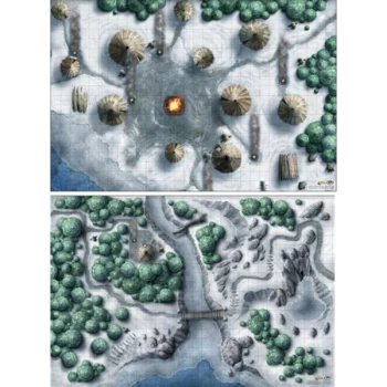 Dungeons & Dragons (5th Ed.): Icewind Dale: Rime of the Frostmaiden Encounter Map Set