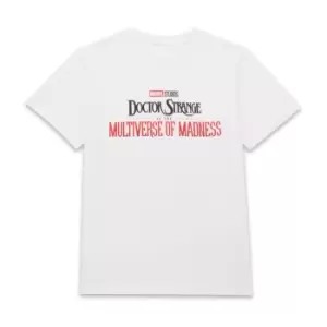 Marvel Dr Strange Logo Unisex T-Shirt - White - XS