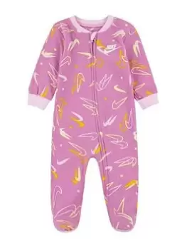 Nike Infant Girls Print Pack All In One, Light Pink, Size 9 Months, Women