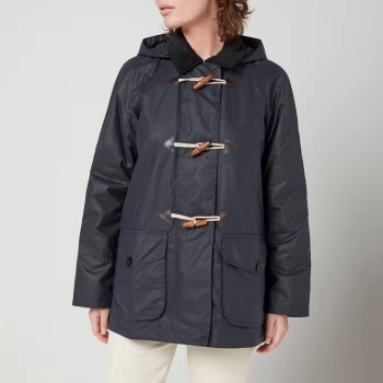 Barbour Womens Merlin Wax Jacket - Royal Navy - UK 10