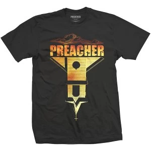 Preacher - Church Blend Unisex Large T-Shirt - Black