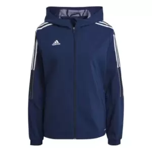 adidas Tiro 21 Windbreaker Womens - Blue