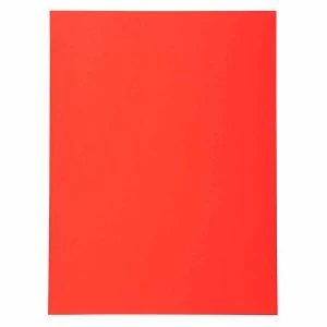 Exacompta Forever170 Square Cut Folder A4 200 Sheets 170 gsm Recycled Pressboard Red