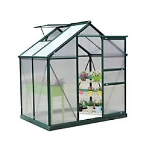 OutSunny Outdoor Greenhouse Waterproof Dark Green 1320 mm x 1900 mm x 2010 mm