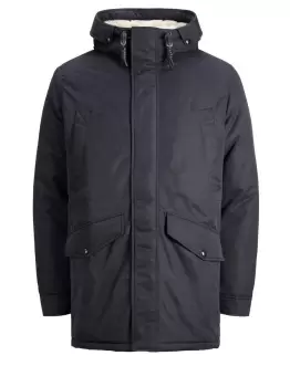 JACK & JONES Hooded Parka Men Blue