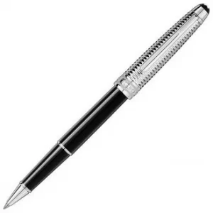 Mont Blanc Meisterstuck Doue Geometry Classique Platinum Rollerball Pen