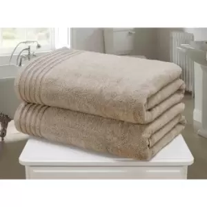 Rapport Home Furnishings So Soft Towel Bale 500gsm - 2 Piece - Taupe