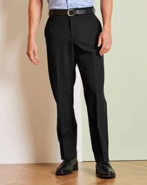 Farah Black Stretch Twill Trousers 29in