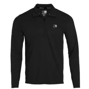 Karrimor Long Sleeve Zip Top Mens - Black